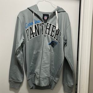 NFL Carolina Panthers zip up hoodie